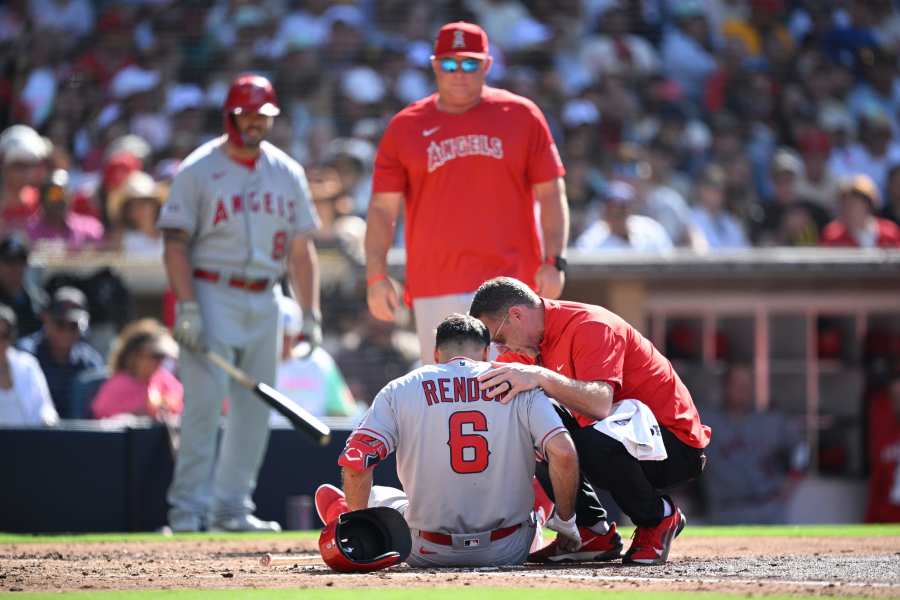 Angels put Anthony Rendon on injured list with strained groin