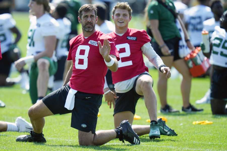 Jets QB Zach Wilson credits Aaron Rodgers with 'great call' on deep ball in  Hall of Fame Game