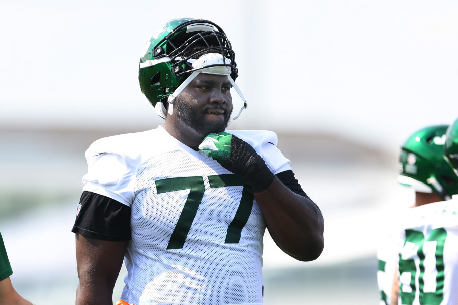 Friday Jets injury report: Mekhi Becton misses due to illness