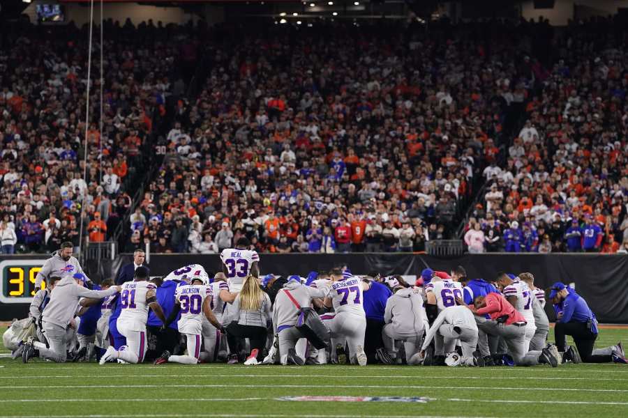 NFL says neutral site AFC Championship game is possible, Bills-Bengals Week  17 game won't be resumed