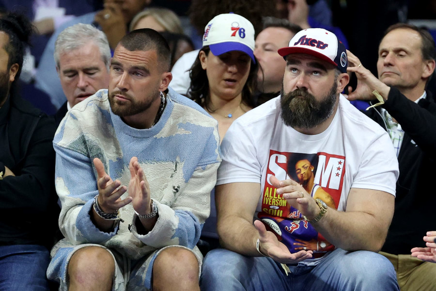 Jason Kelce, Travis Kelce Taylor Swift dating Eagles 94WIP