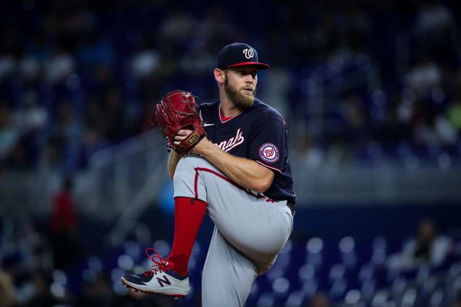 Nationals not rushing Stephen Strasburg back from injury, leaving Opening  Day in question - Washington Times