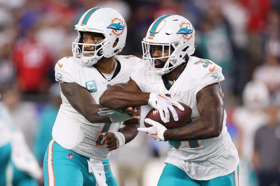 Dolphins vs. Patriots final score, results: Tua Tagovailoa, Raheem Mostert  lead Miami to win in New England