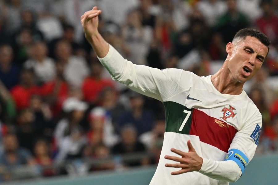 Football 2023: Cristiano Ronaldo mocked for using photo of missed