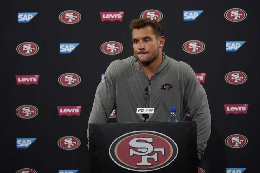 Nick Bosa Deal 'Not a Slam Dunk' Before 49ers Play Steelers