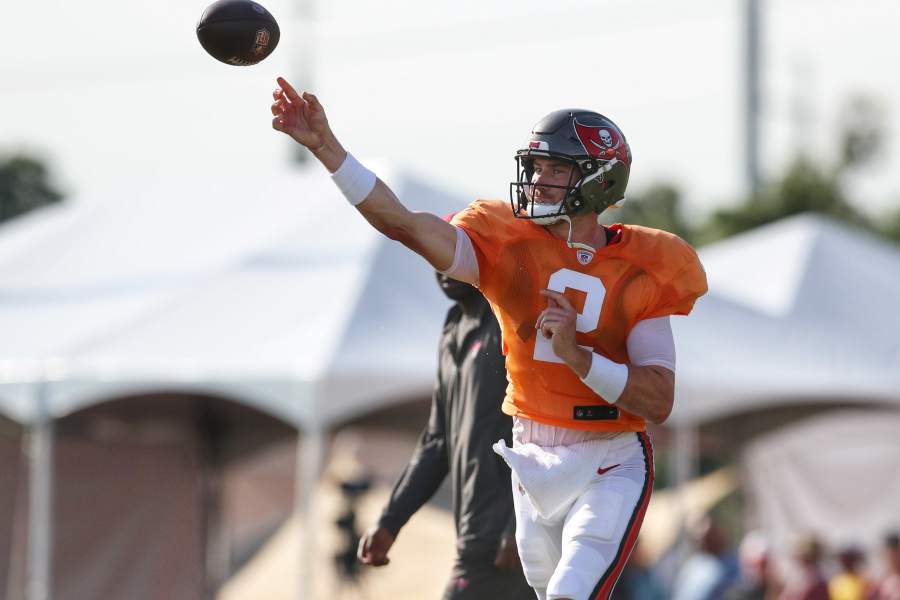 Baker Mayfield vs. Kyle Trask: Buccaneers to let each QB start to open  preseason as camp battle intensifies 