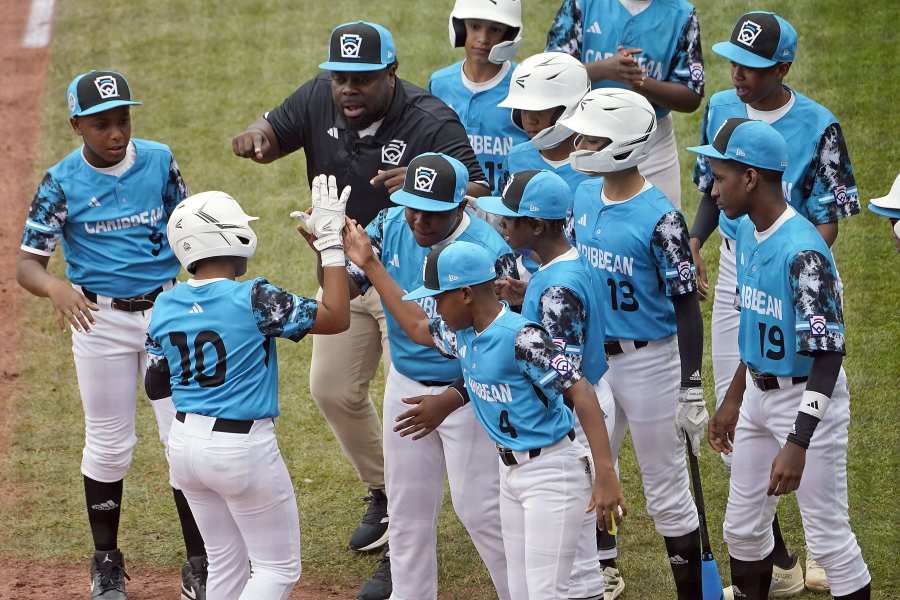 California, Curaçao Little League Baseball World Series title game