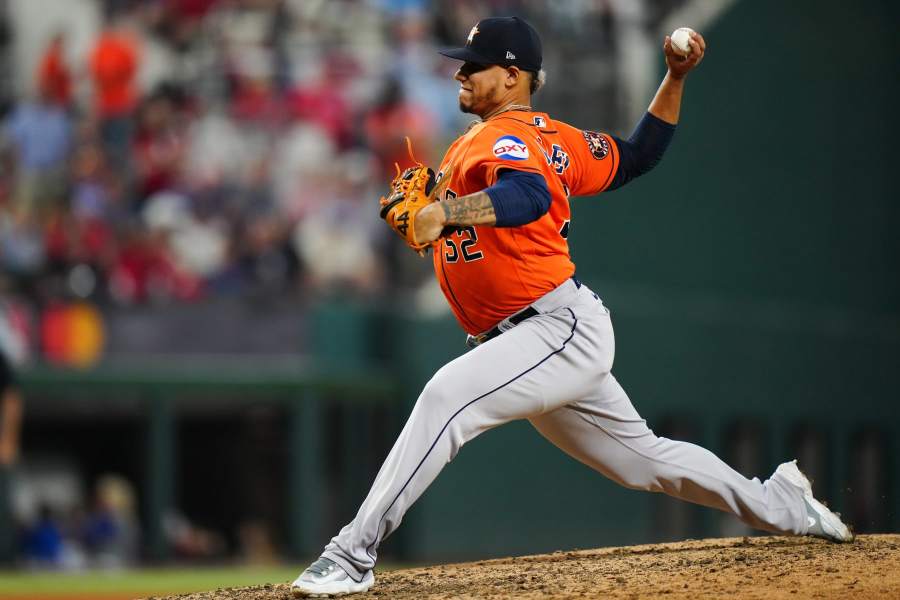 Astros' Abreu suspended 2 games by MLB, which says he intentionally threw  at García