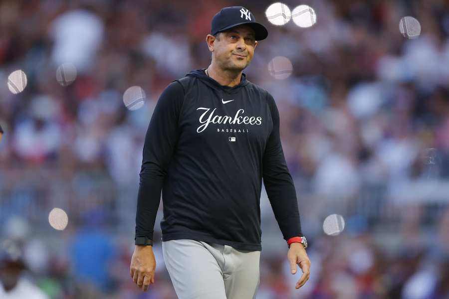 Aaron Boone Reacts to New York Yankees Falling Down 0-2 vs. Houston Astros  in ALCS