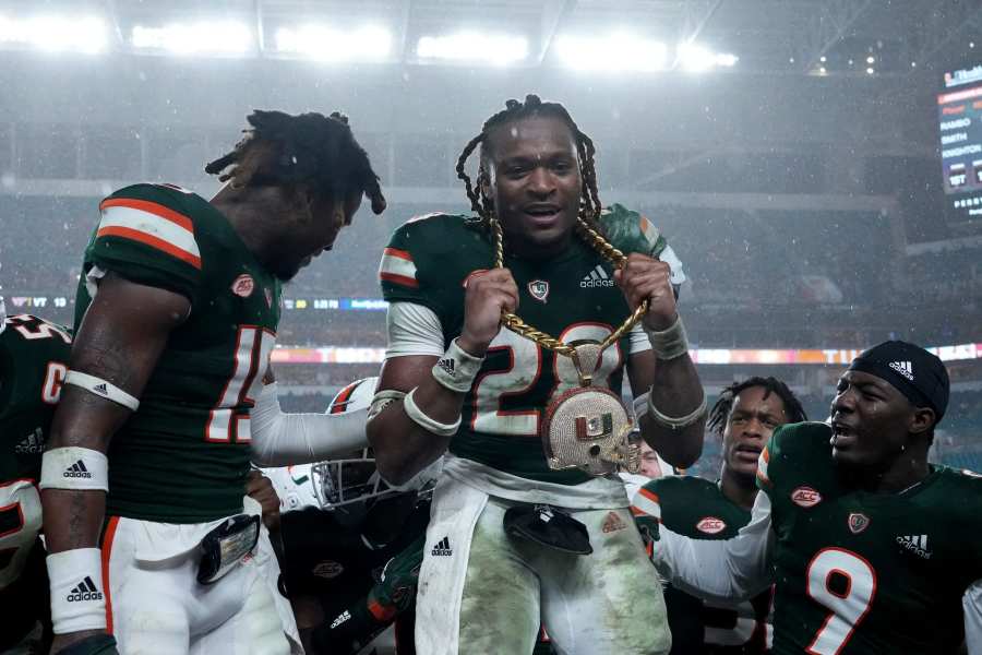 UM's Newest Turnover Chain Is Bigger, Brighter, Flashier – NBC 6 South  Florida