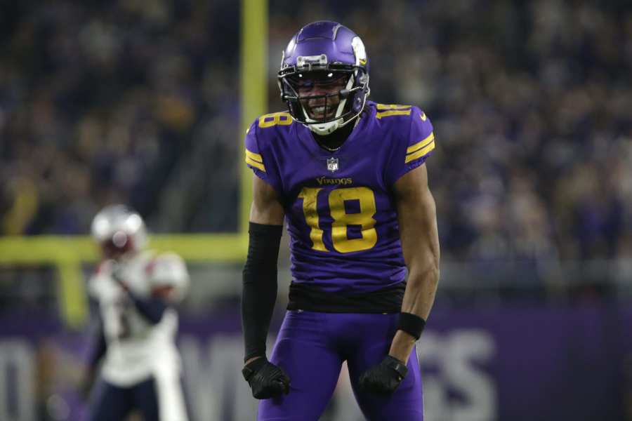 Vikings hold off Patriots 33-26 to improve to 9-2 on historic night for Justin  Jefferson