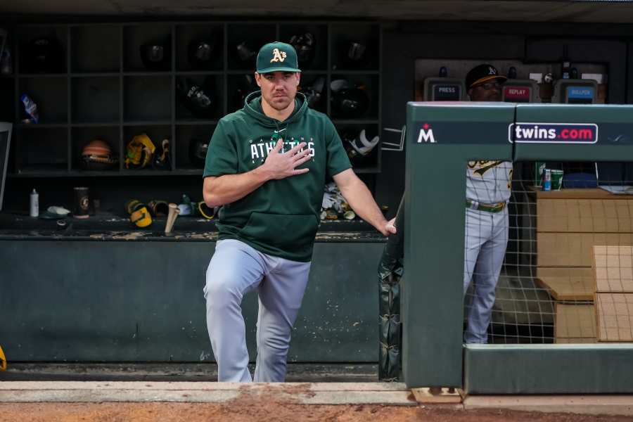 Former A's pitcher Trevor May implores owner John Fisher to 'sell the team'  in retirement video - The Athletic