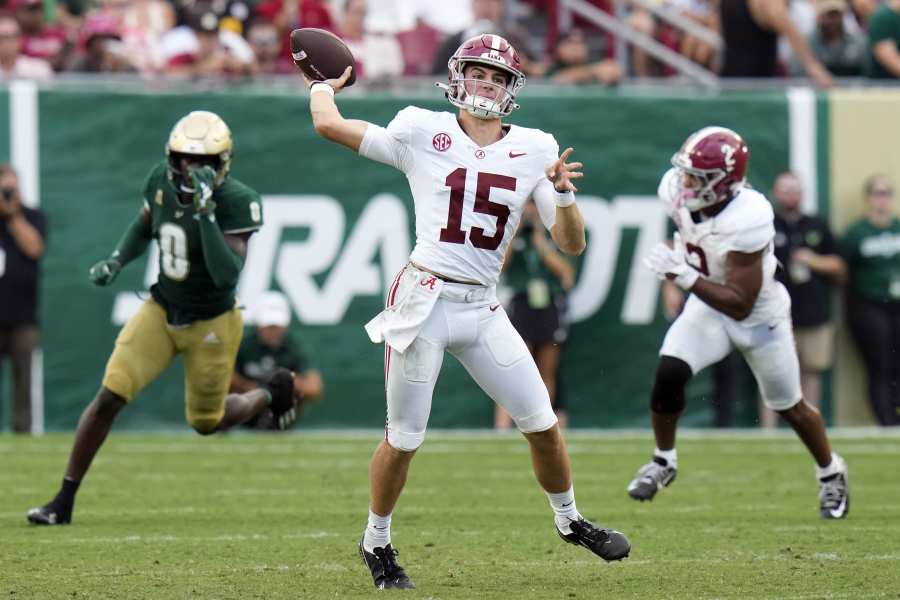 Alabama at Texas, 100 years in the making, leads the 9 best college football  games in Week 2