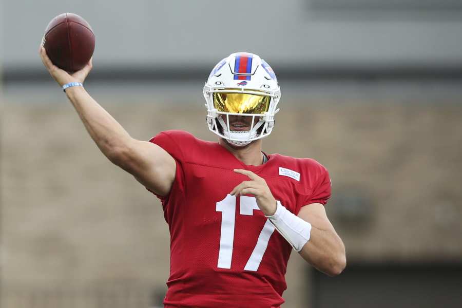 Bills QB Josh Allen addresses skirmish at training camp