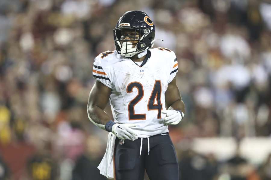 Bears put RB Khalil Herbert on injured reserve - Chicago Sun-Times