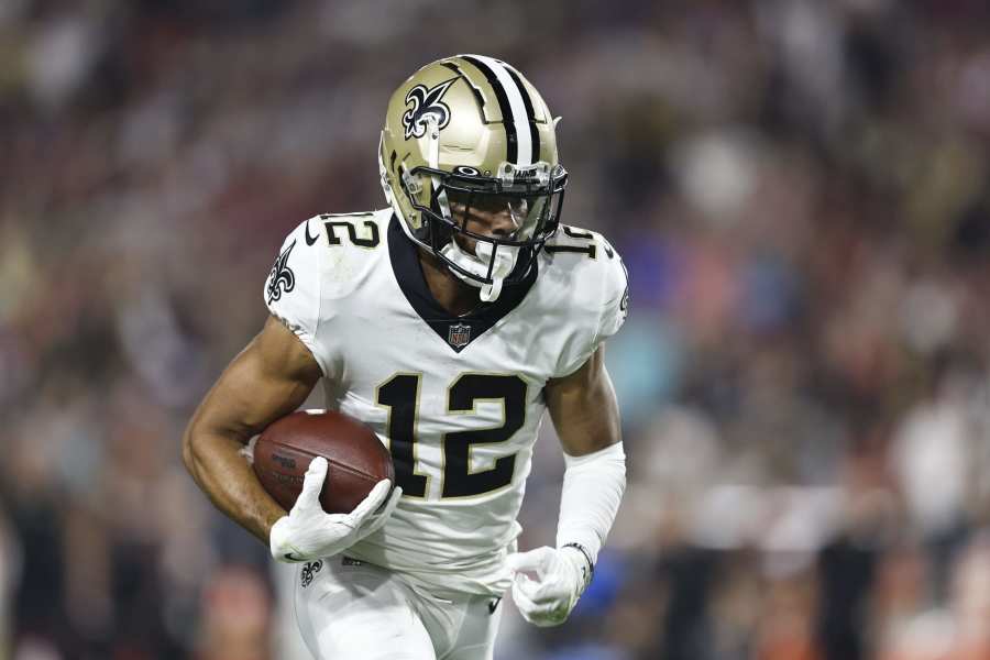 Chris Olave Trade Advice, Saints WRs 2022 Outlook Ahead of Fantasy