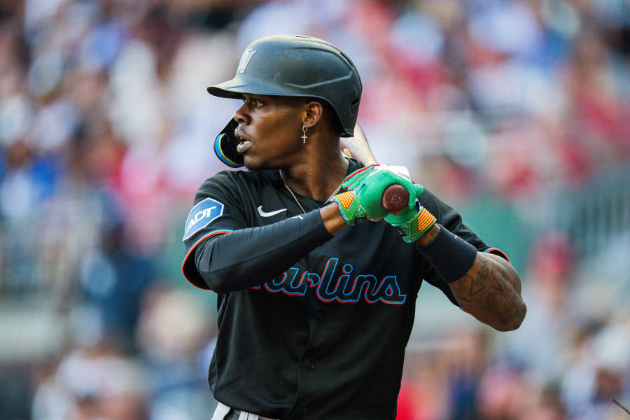 Miami Marlins Outfielder Jazz Chisholm Jr. Out of Lineup, MRI