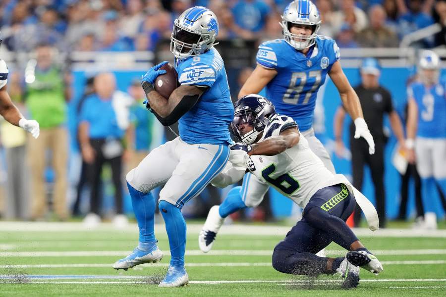 Lions vs. Seahawks Injury Report — Week 2