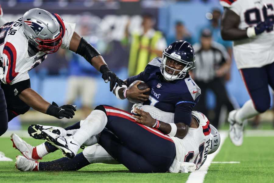 Tennessee Titans vs New England Patriots video highlights, final score