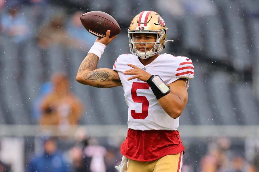 UPDATE: 49ers Trey Lance era begins with washout loss to Chicago Bears -  CBS San Francisco