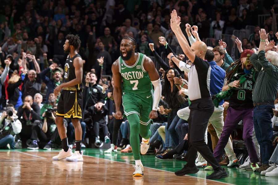 Jayson Tatum Boston Celtics Game-Used #0 White Jersey vs. Utah