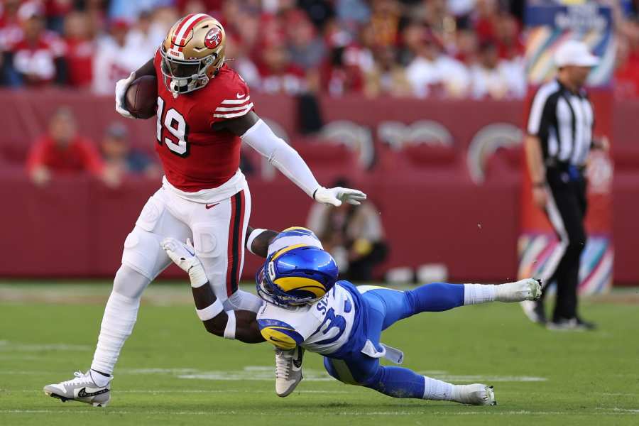 Odell Beckham Jr. Comforts 49ers Baller Deebo Samuel After Rams Win