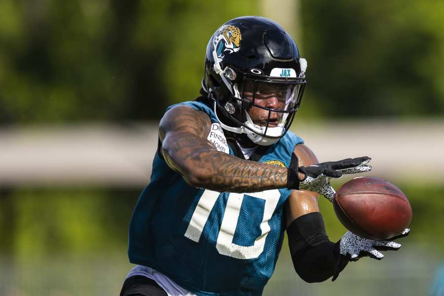 Jaguars trade WR Shenault to Panthers for 2023 draft pick - The San Diego  Union-Tribune