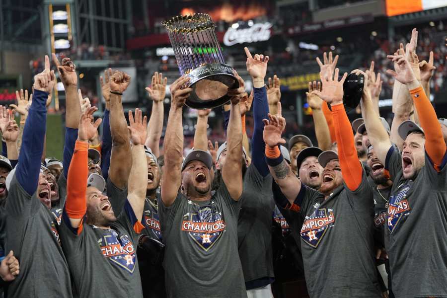 Astros World Series 2022 Champions Parade 950