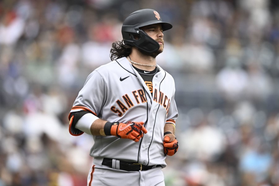 Men San Francisco Giants #35 Brandon Crawford 2021 MLB Players