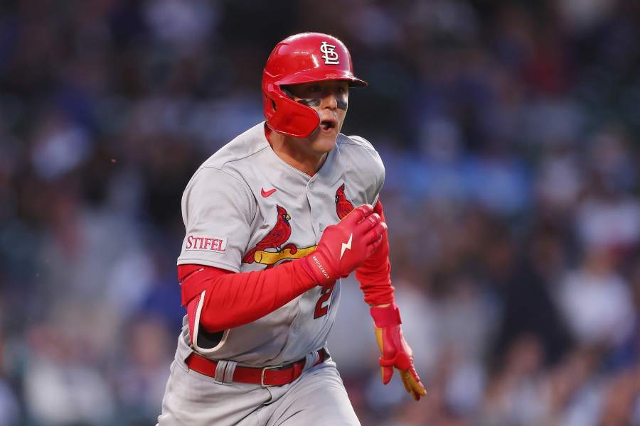 Cardinals' Lars Nootbaar gets emotional as mom surprises him on Mother's  Day 'Sunday Night Baseball' broadcast