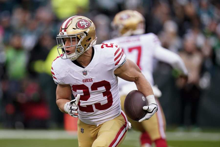 49ers' Christian McCaffrey drops 1-word answer on NFC Championship status