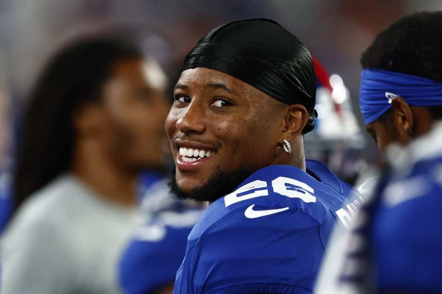 Saquon Barkley, Giants settle on 1-year deal worth up to $11