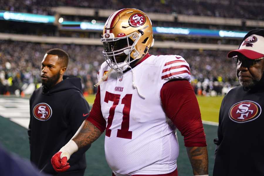 Trent Williams, Dre Greenlaw hit with fines for actions vs. Eagles