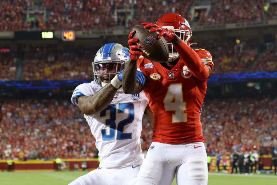 Skyy Moore fantasy football updates: Is Chiefs WR playing or injured vs.  Lions in Week 1 - DraftKings Network