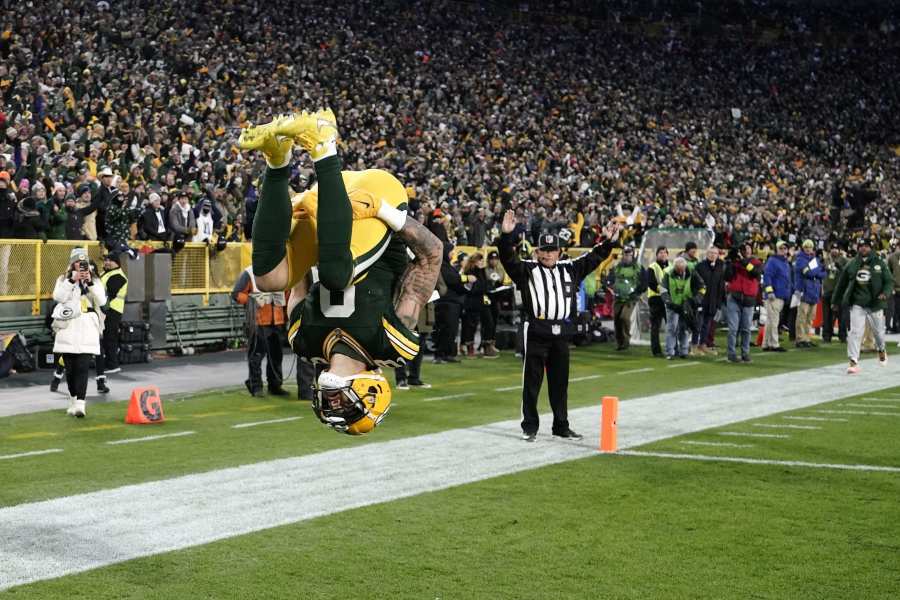 Packers rookie Christian Watson has 3 TD receptions against Cowboys