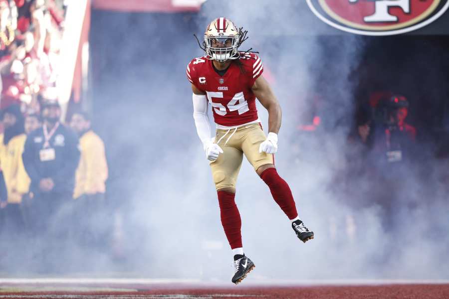 49ers rookie linebacker Warner's savvy belies youth