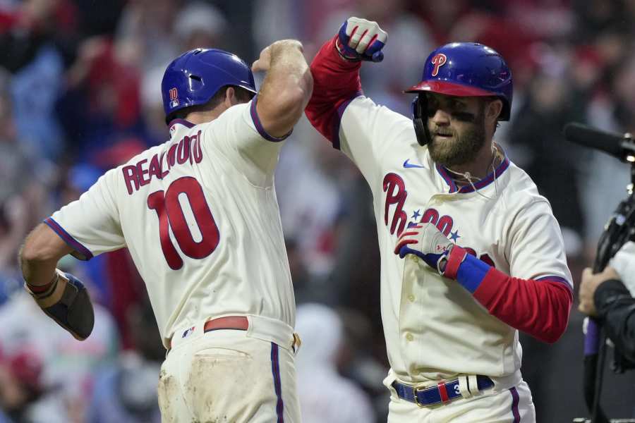 Bryce Harper home run prediction: How many HRs will Phillies OF hit in 2022  MLB season? - DraftKings Network