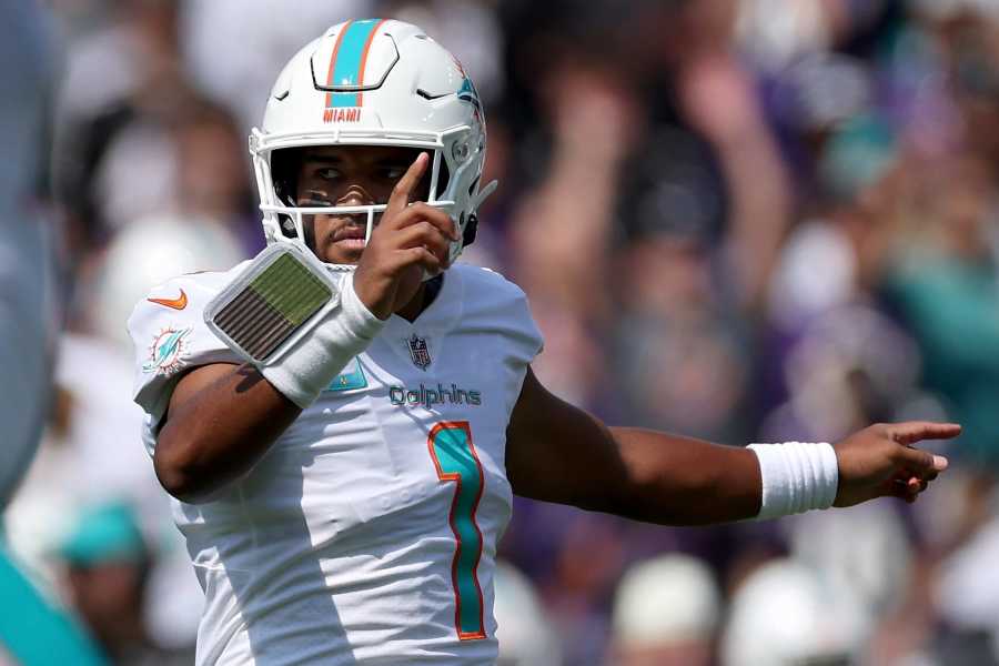 Tua Tagovailoa played the game of his life against the Ravens 