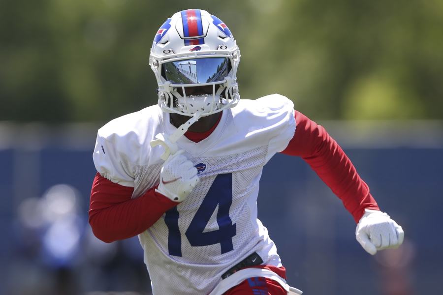 Bills WR Stefon Diggs back with team at minicamp