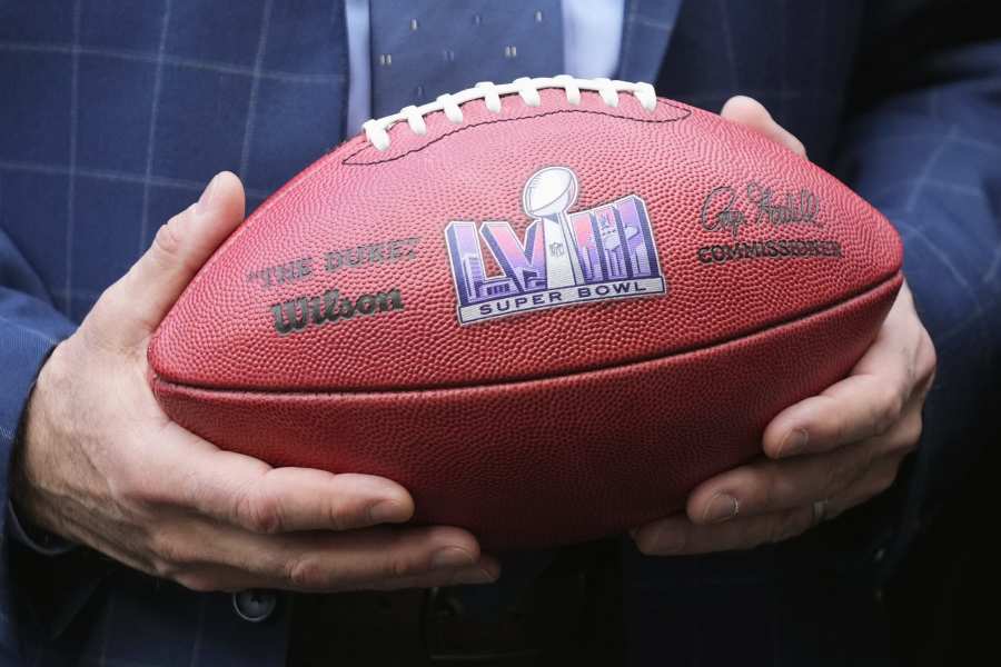 Super Bowl LVII Wilson Pro Football