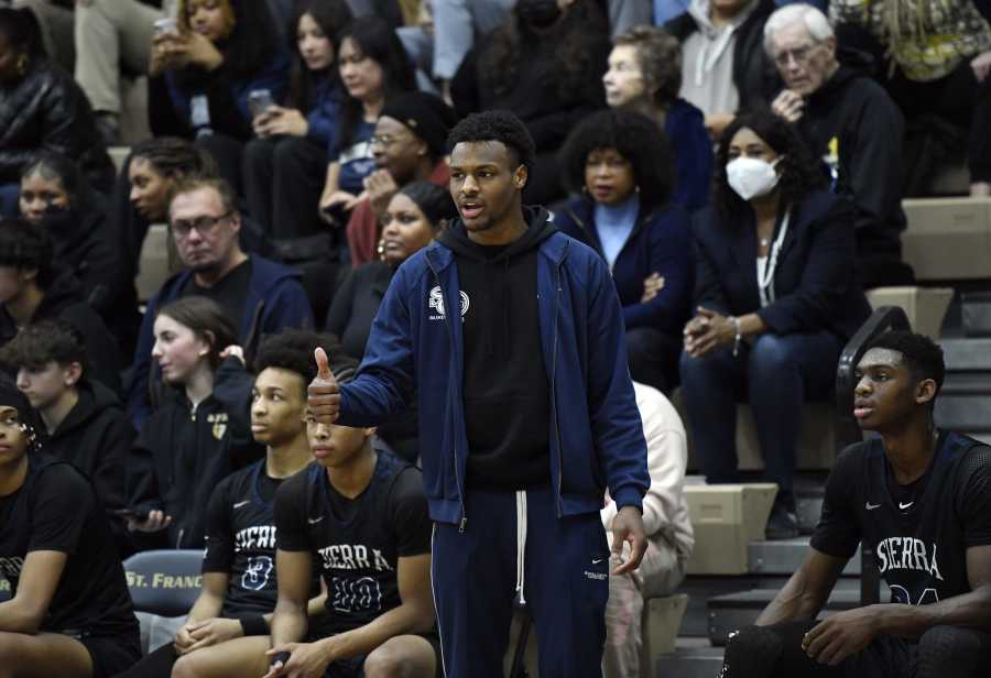 NBA scouts offer blunt assessment of Bronny James' future in pro basketball