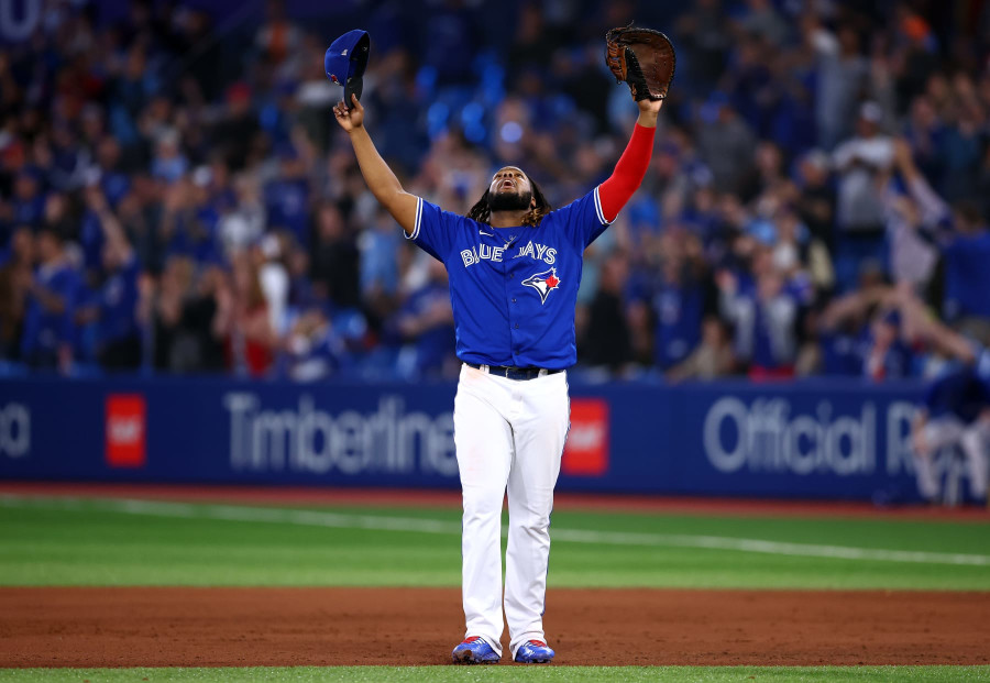 Gausman catches first pitch from leZlie lee cam to start Blue Jays' Pride  Weekend