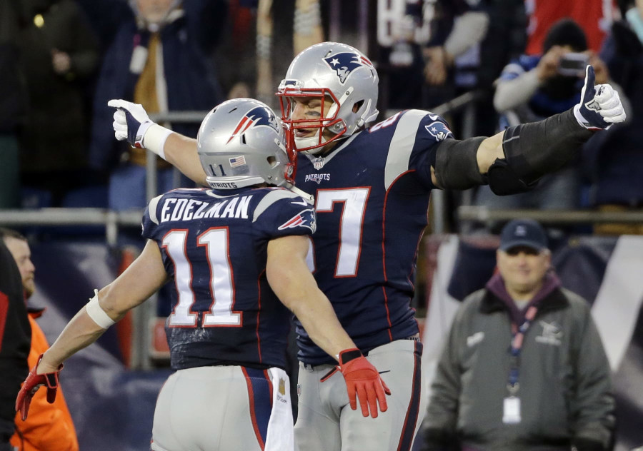 Julian Edelman calls former teammate's Rob Gronkowski story fake