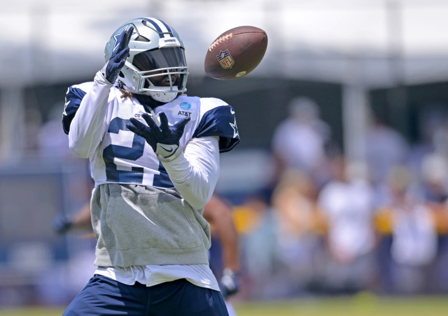 Cowboys' Ezekiel Elliott played most of 2021 season with torn PCL, will not  require offseason surgery 