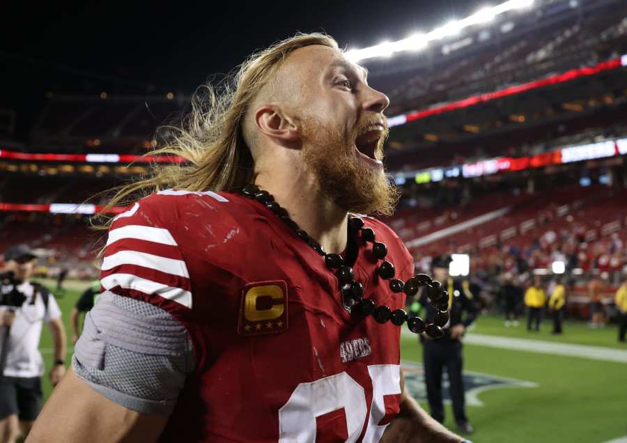 All-Pro TE George Kittle trusts 49ers to pick right QB