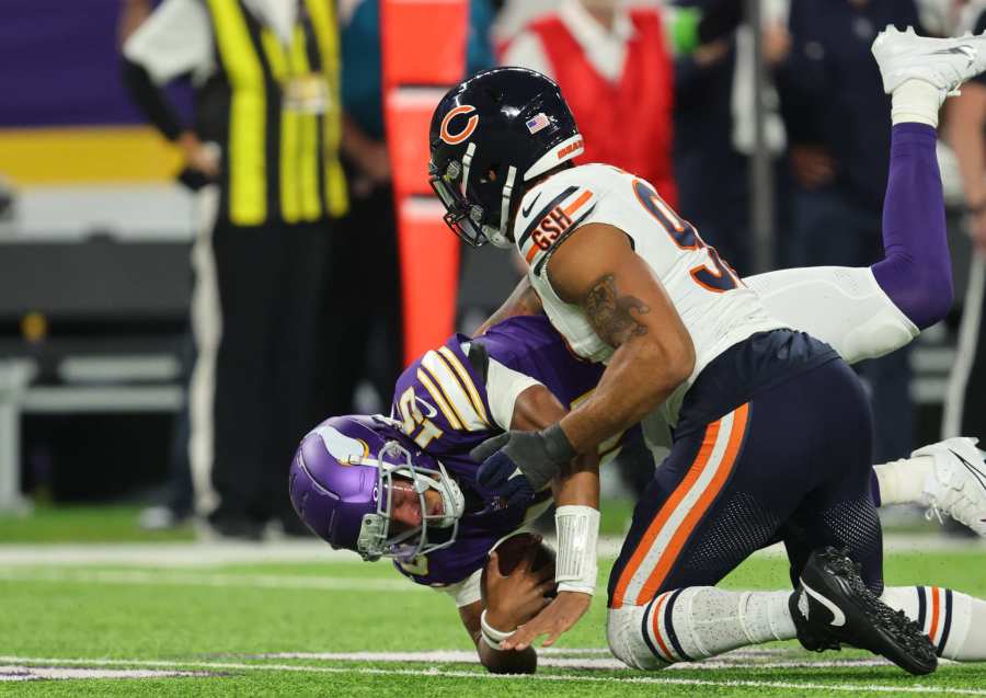 Chicago Bears eke out ugly road win over Minnesota Vikings on Monday Night  Football