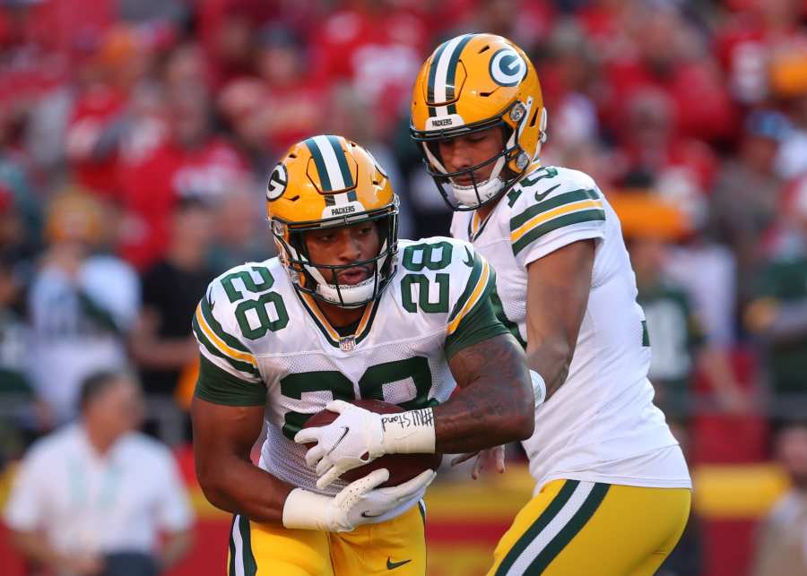 Packers RB AJ Dillon Praises Jordan Love, Excited for 'New Era'