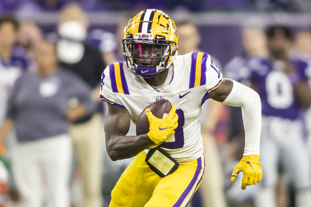 Major LSU football star launches personal logo, website, and merchandise