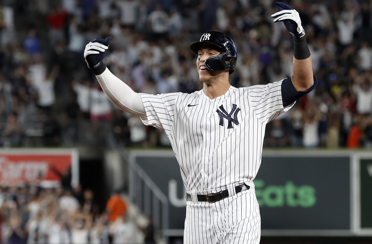 May 23, 2018: New York Yankees right fielder Giancarlo Stanton #27