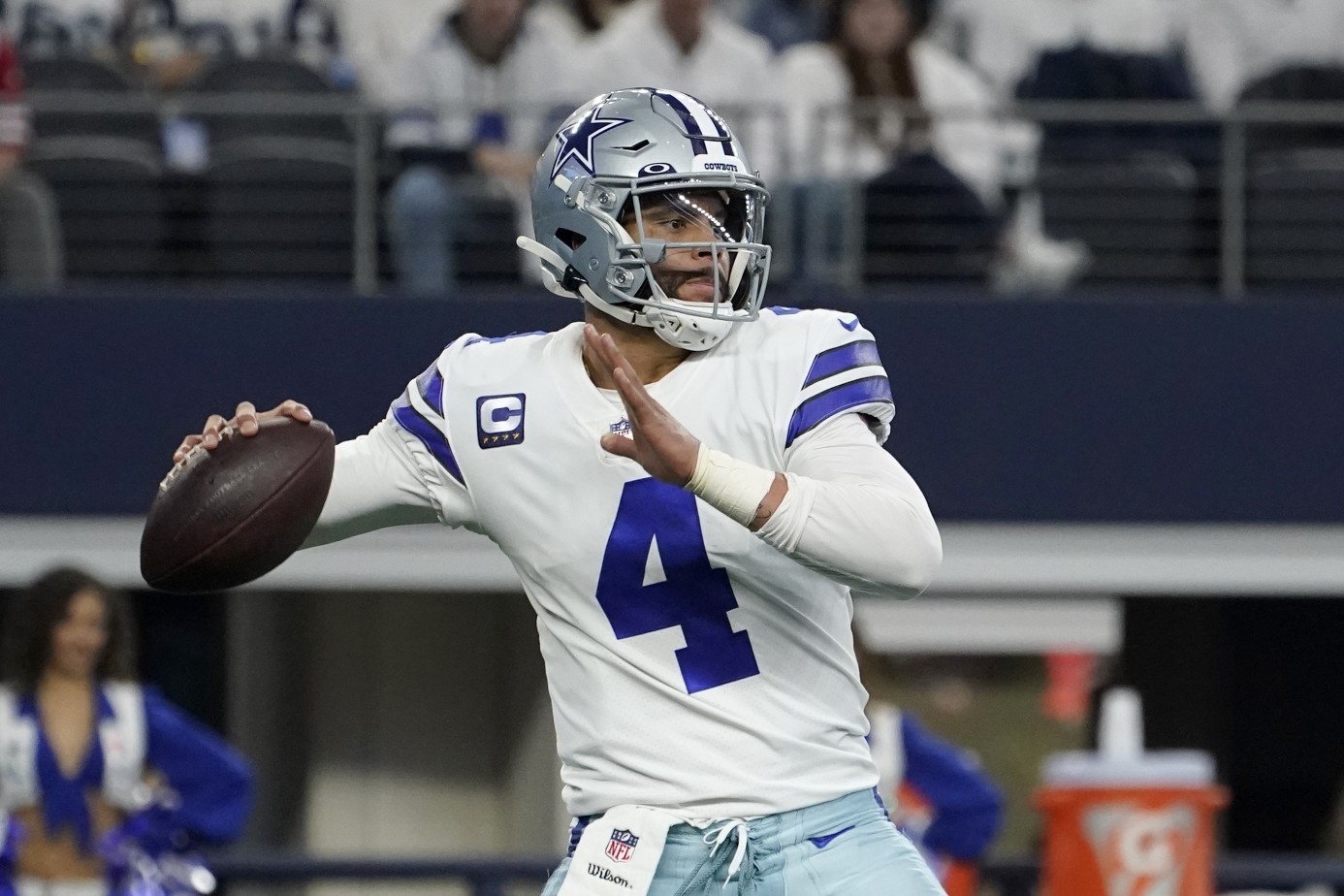 Cowboys QB Prescott says injury absence ending against Lions